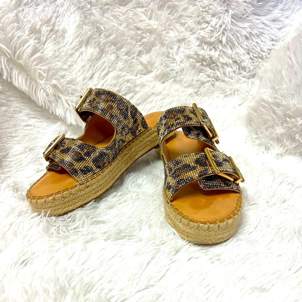 Wedges with bling